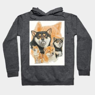 Shiba Inu Medley Hoodie